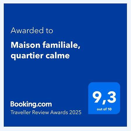 Maison Familiale, Quartier Calme Le Mans Exteriér fotografie