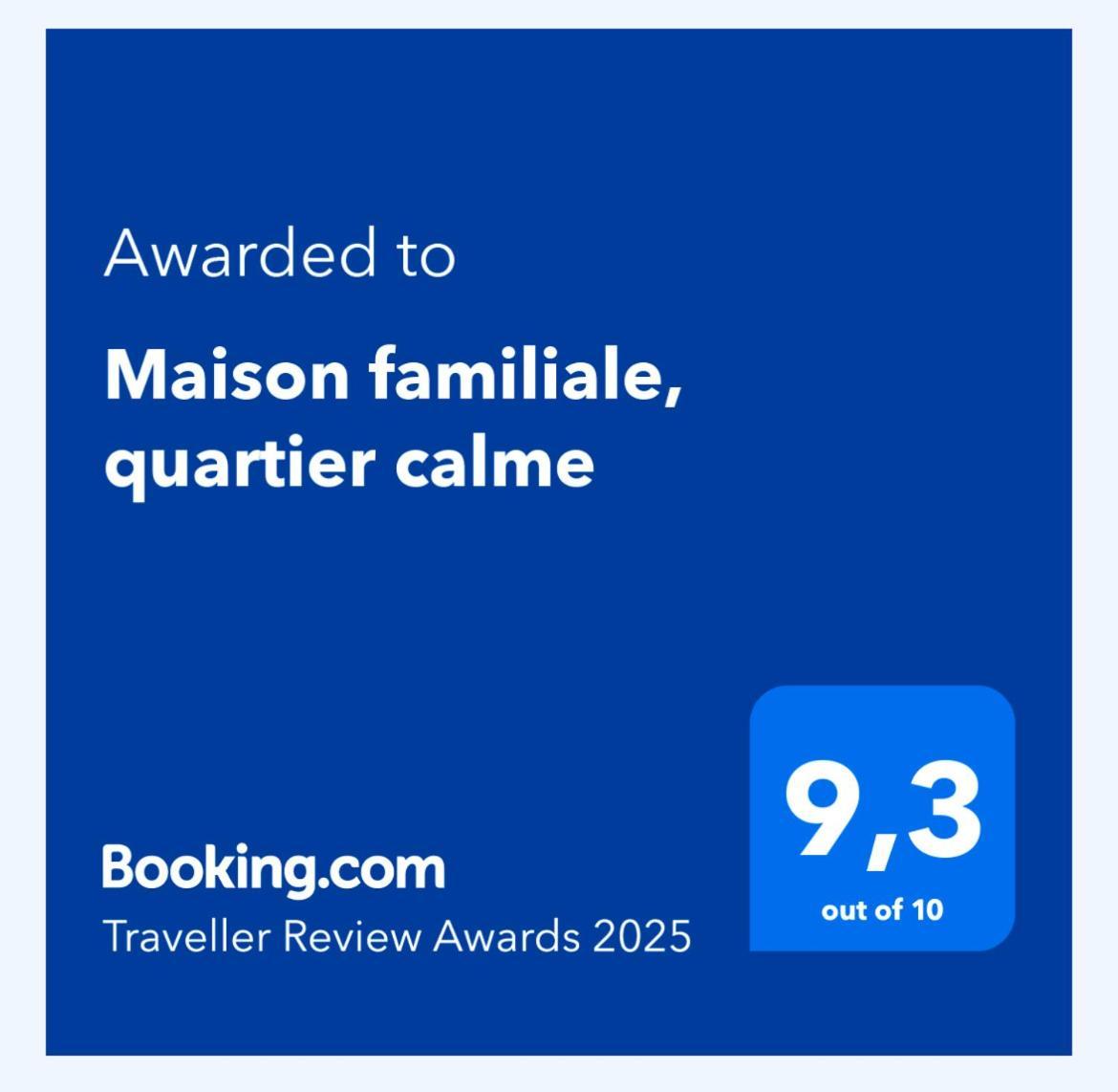 Maison Familiale, Quartier Calme Le Mans Exteriér fotografie